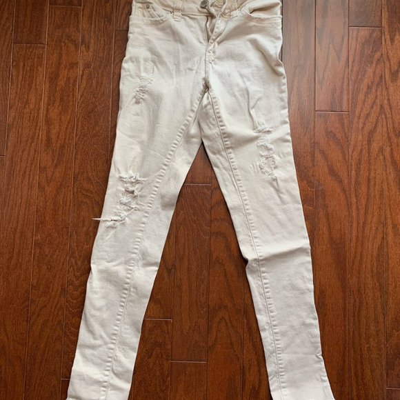 khakis ripped jeans - Picture 1 of 1